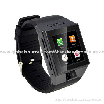 Wearable Watch Camera, 1.54-inch, Apple MIPI Screen, Wi-Fi/GPS/FM Bluetooth, 2MP, Phone Function